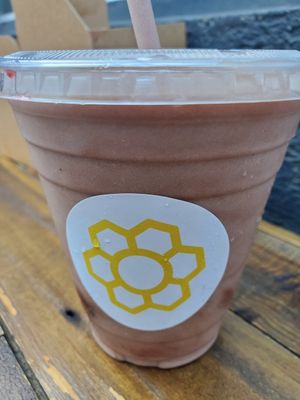 Chocolate shake at Honeybee Burger - Venice in Venice
