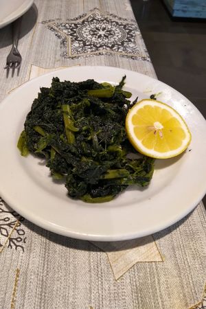Cavolo nero #Veganuary at Isola Verde Resort & Restaurant in Castiglione Del Lago