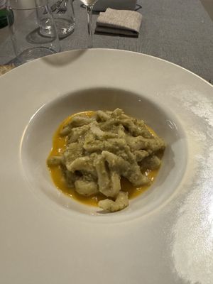Pastrignocchi vegan fatti a mano   at 53040 Ristorante Pizzeria in Cetona