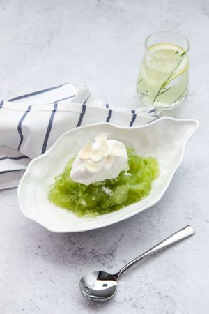 Lily Saunier Sorbet at Merlot Vegetarian 美樂素蔬食 in Shantou