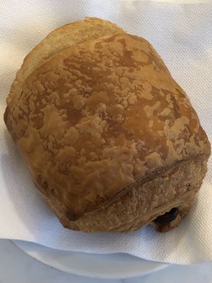 Vegan pain au chocolat  at Charlotte Croissanterie in Trieste