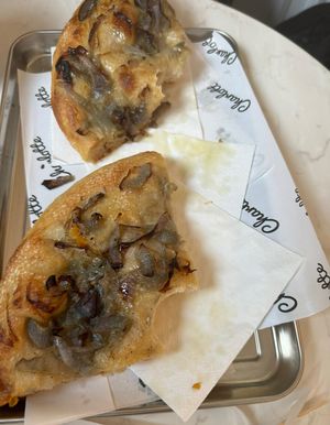 cipolla focaccia   at Charlotte Croissanterie in Trieste