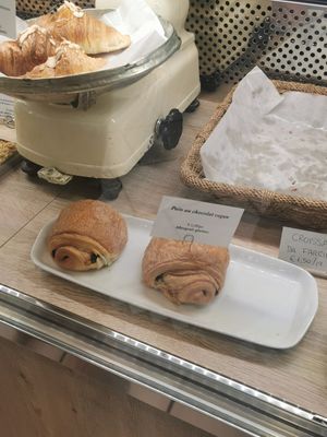 Pain au chocolat at Charlotte Croissanterie in Trieste