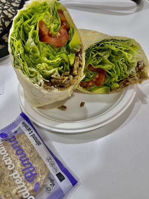 vegan wrap 🌱  at iVegan in Rome