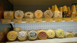 Vegan cheese at iVegan in Rome