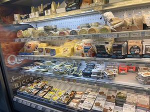 Tons of cheese options   at iVegan in Rome