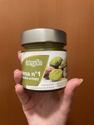 Pistachio spread  at iVegan in Rome