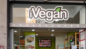   at iVegan in Rome