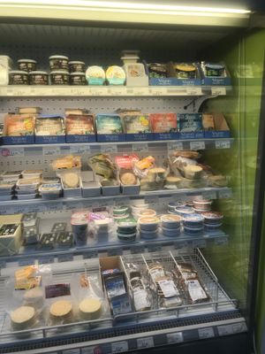 Vegan cheese at iVegan in Rome