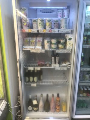 Inside at iVegan in Rome