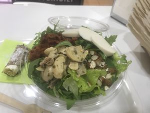 Salad at iVegan in Rome