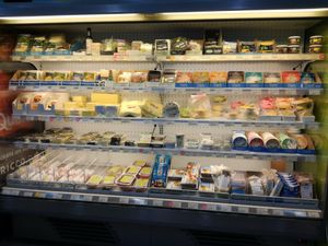 Cheese at iVegan in Rome