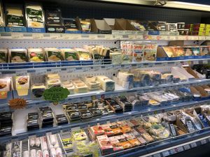 Vegan cheeses!!! at iVegan in Rome