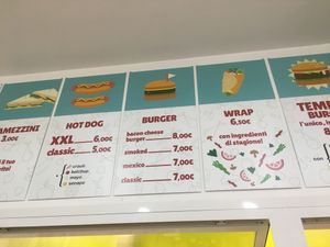 Prices  at iVegan in Rome