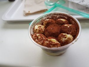 Vegan Tiramisu at iVegan in Rome