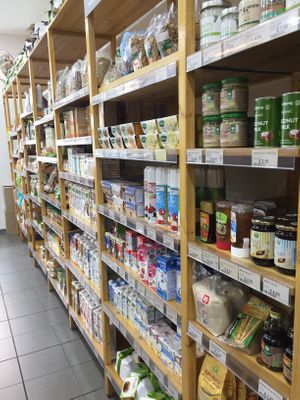 Plenty of vegan food! at iVegan in Rome