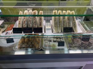 Nice spread of snacks at iVegan in Rome