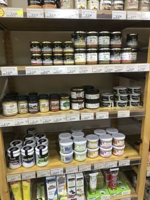 Spreads at iVegan in Rome