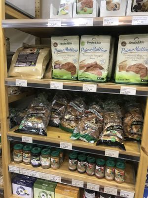 Already made Pastries at iVegan in Rome