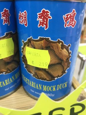 Duck at iVegan in Rome