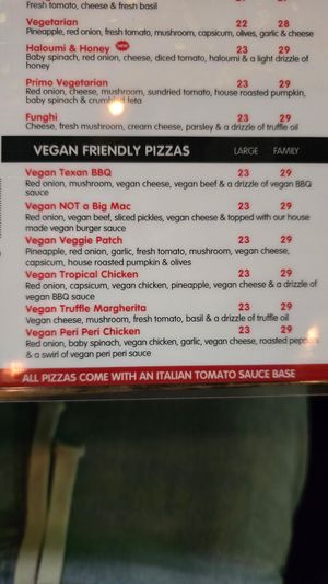  at Zambelli's Pizza in North Perth