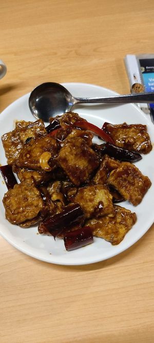 Delicious Tempeh at Socrates in Medan