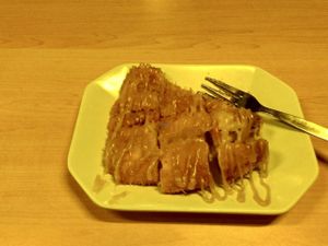 Banana Fritter at Socrates in Medan