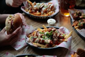 Freeloada Vegan Junk Food @ East Street Tap at Freeloada  in Brighton