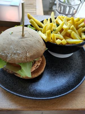 No-Beef-Burger at The Tonic in Konstanz