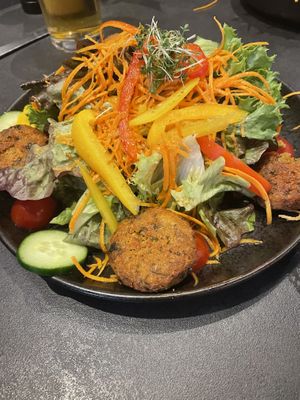 Falafel saladd  at The Tonic in Konstanz