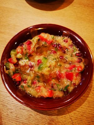 Baba Ghanoush at King Falafel in Oslo