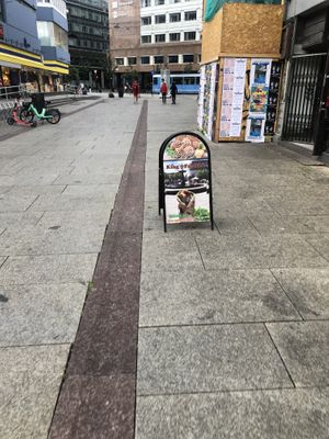   at King Falafel in Oslo