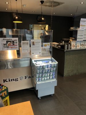   at King Falafel in Oslo