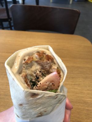   at King Falafel in Oslo