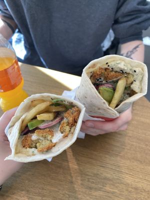 Mama Falafel Wraps 🌯  at King Falafel in Oslo
