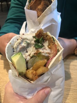   at King Falafel in Oslo