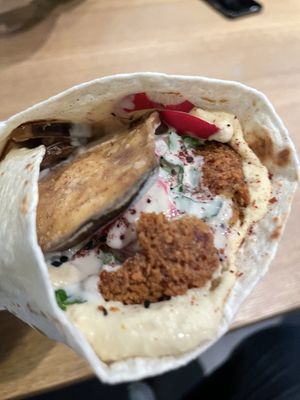   at King Falafel in Oslo