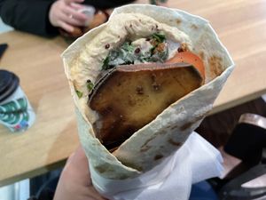   at King Falafel in Oslo