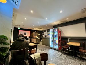 Inside the restaurant  #Veganuary at King Falafel in Oslo