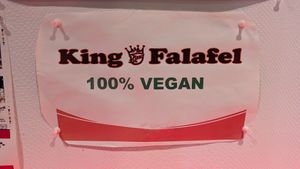  at King Falafel in Oslo