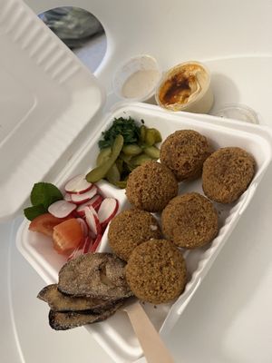   at King Falafel in Oslo