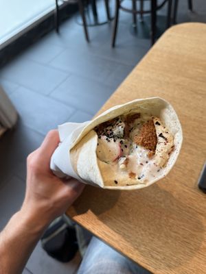   at King Falafel in Oslo