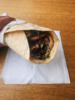   at King Falafel in Oslo