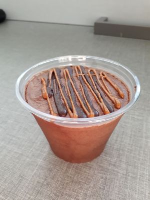 Mousse au chocolat at Chat'Pristi des Pâtisseries in Caen