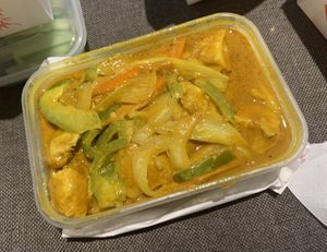 Vegan Chicken Satay at Wawin Vegan Chinese in Leeds