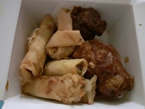 Wawin Deep Fried Combo at Wawin Vegan Chinese in Leeds