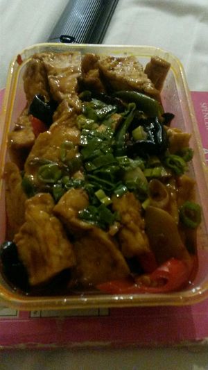Homemade Style Tofu at Wawin Vegan Chinese in Leeds