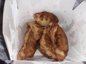 VG dumplings at Wawin Vegan Chinese in Leeds