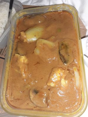 VG Chicken curry at Wawin Vegan Chinese in Leeds