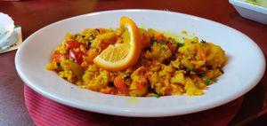 Biryani at Saraja in Eckernfoerde